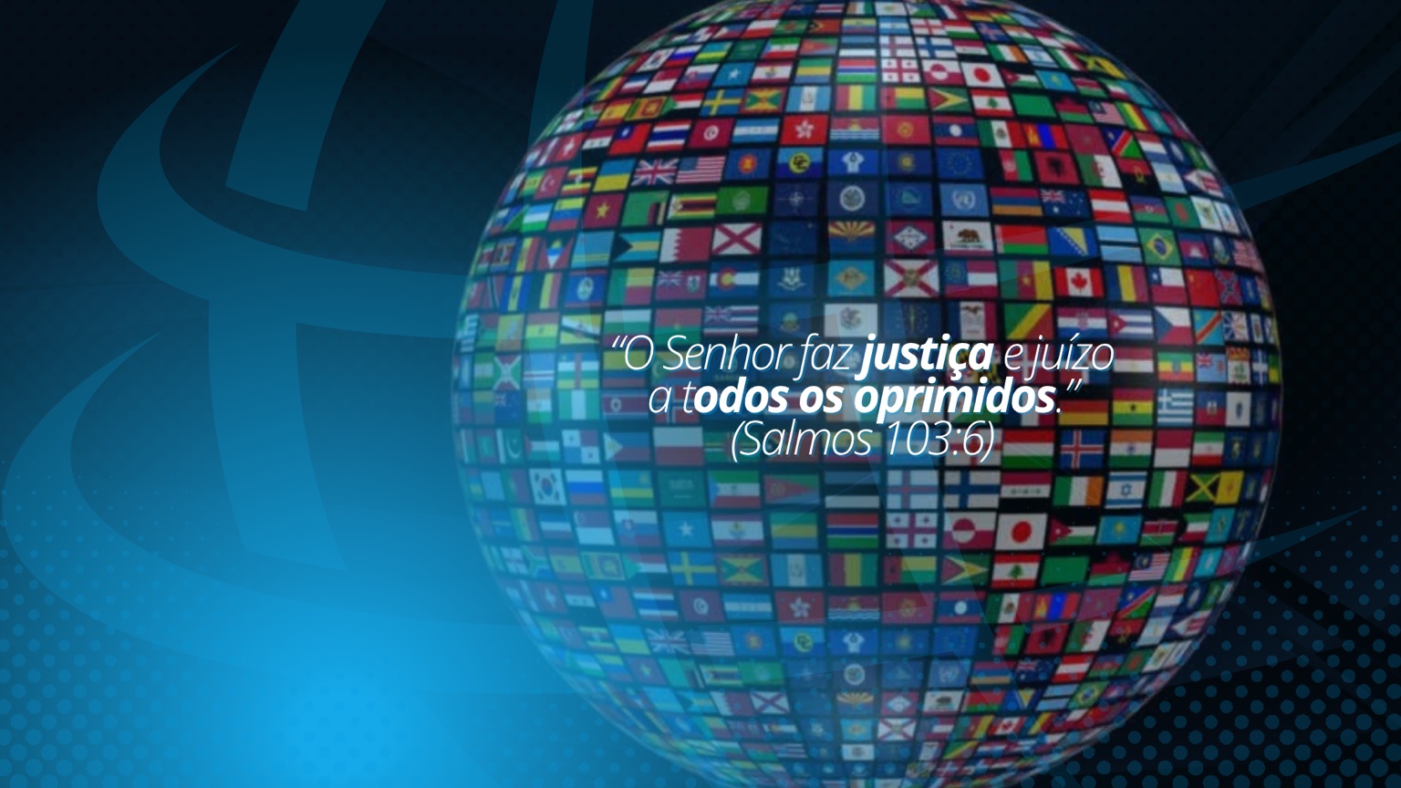 Justiça para todos os oprimidos